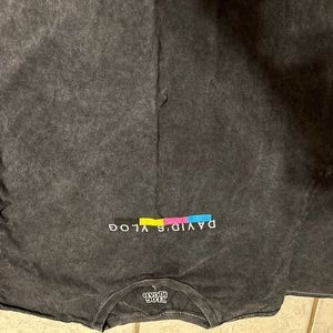 David’s vlog T-shirt